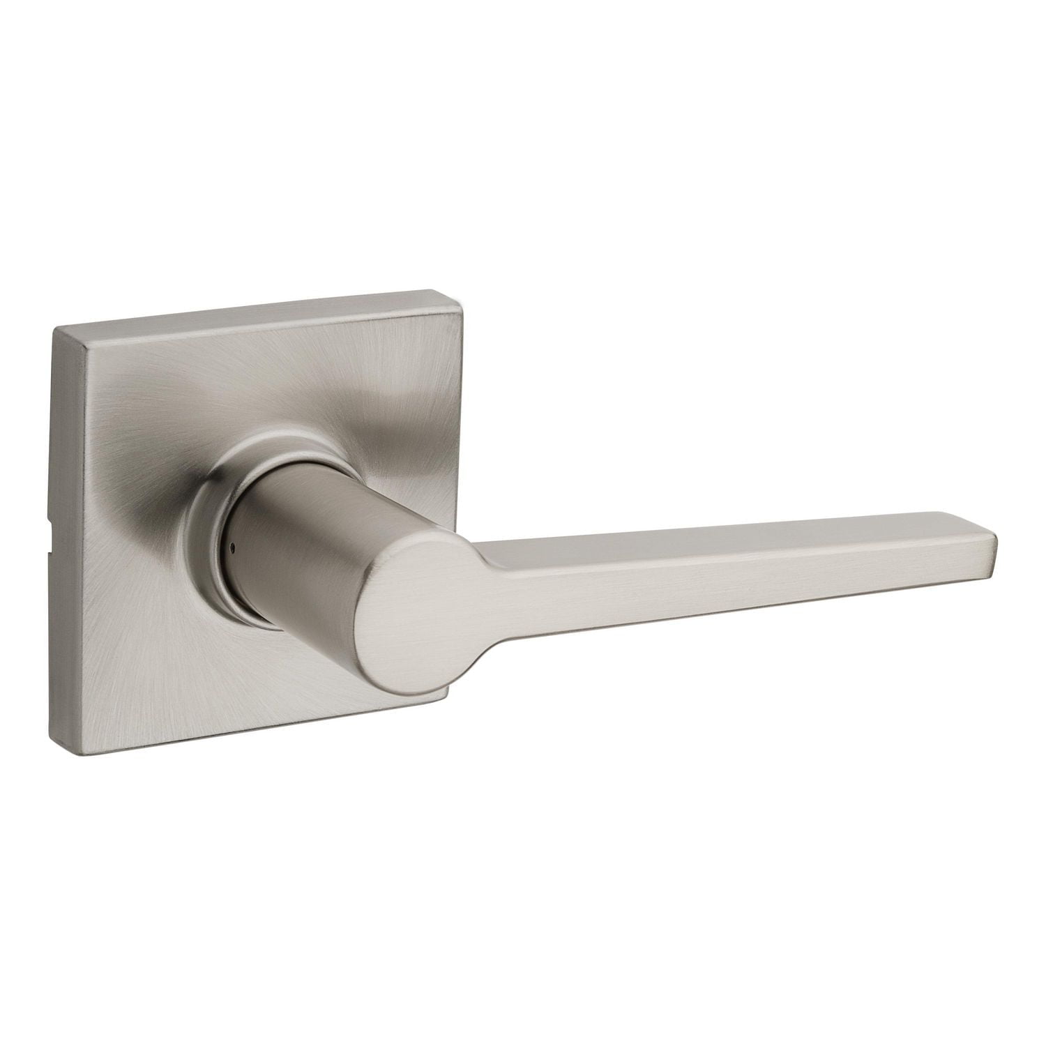 Weiser Safelock Daylon Interior Passage Door Lever in Satin Nickel, Modern style and durability