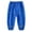 Blue, variant on HAOTAGS Toddler Girls Cargo Rain Pants, Flat Waist Lightweight Printed Cargo Trousers Pink 10 Years