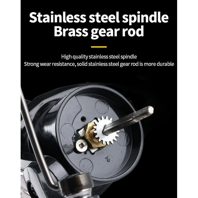 DEUKIO 3000-6000 Metal Spool Jigging Trolling Long Shot