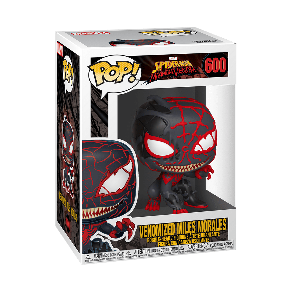 Funko POP! Marvel: Max Venom - Miles Morales - Walmart.com - Walmart.com