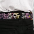 thumbnail image 4 of Buckle-Down Belt, Seatbelt Buckle Belt, Dead Men Tell No Tales Pink, Youth 22 to 32 Inches, 4 of 9