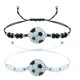 thumbnail image 1 of KAKOWELY 2 pulseras de pareja de fútbol, pulseras decorativas de fútbol, recuerdos de fútbol., 1 of 5