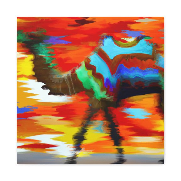 Camel Journey Home - Canvas
