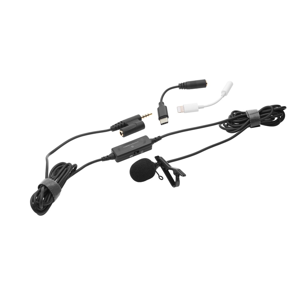 Turnstile Audio Station Series TASL500 Omnidirectional Electret Condenser Lavalier Microphone, for Filming, Podcast, Livestream, Interviews, or YouTube Recording