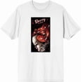 thumbnail image 4 of It Chapter 2 Pennywise Derry Fan Poster Men's White Crew Neck Short Sleeve Tee-XXL, 4 of 6