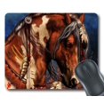 thumbnail image 1 of Alfombrilla de ratón ABPHQTO Spirit Indian War Horse personalizada rectangular 22x25 cm, 1 of 1