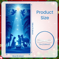 thumbnail image 5 of Religious Design Christmas Nativity Scene Decorative Banner for Holiday Event Indoor Decoration, 5 of 9