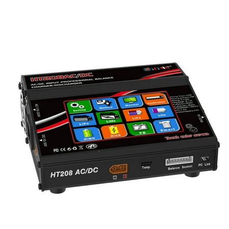 

4.3 Inch HT208AC/DC LCD Smart Balance Charger B6 B6AC Touching Charger Digital Accessory US Plug