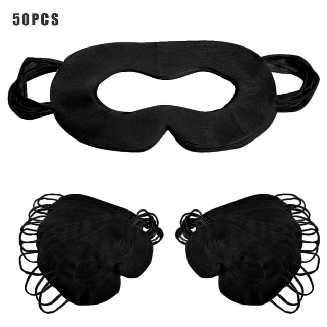 VR Lens Eye Cover Impermeable No tejido VR Gafas Eye Pad Reemplazo para Oculus Quest 2, 50pcs, Negro Sweethay EL000800-04