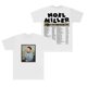 thumbnail image 1 of Noel Miller Playera Unisex Cuello Redondo Manga Corta Verano Estilo Moderno Gira, 1 of 5