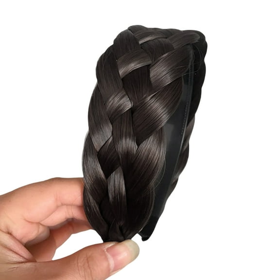 Hair Braided Headbands For Women Invisible Braid Hairbands Plaited Braid HairBand Braided Hair Hoop For Styling