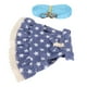 thumbnail image 3 of Arnés de Conejo Correa Linda Estrella Azul Ajustable Suave Vestido para Mascotas pequeñas Conjunto de Correa para hámster Hurones Conejillos de Indias S Estrella Azul, 3 of 5