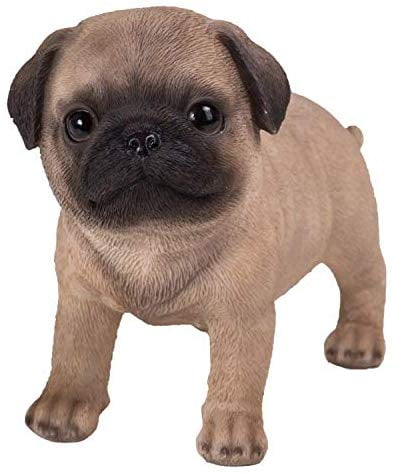 small pug figurine