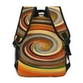 thumbnail image 4 of Gaeub Colorful Swirl Ergonomic Lightweight Laptop Backpack - Multiple Pockets for School, Work, Travel, Outdoor Activities -One Size, 4 of 5