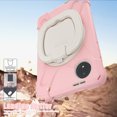 thumbnail image 2 of Case for Xiaomi Redmi Pad SE 8.7 inch 2024, 360 Degree Rotating Hand Grip Shockproof Cover with Shoulder Strap, Cherry Pink, 2 of 7