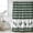 Seaweed Green, variant on Farmhouse Orange Plaid Shower Curtain, Waterproof Shower Curtains for Bathroom, Vintage Country Cock Checkered Washable Fabric Bathtub Curtain Set Bath Decor with 12 Hooks 72"x78"