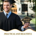 thumbnail image 2 of 30pcs Graduation Cap Shape Greeting Cards Delicate Paper Gift Cards School Graduation Gifts, 2 of 8