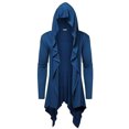 thumbnail image 5 of Unisex Halloween Hooded Cloak Costumes Party Cape Fashionable Halloween Retro Hooded Jacket Long Cardigan Pleated Shawl, 5 of 5