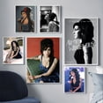 thumbnail image 2 of Póster conmemorativo con retrato de la cantante de jazz Amy Winehouse, pintura en lienzo de estrella de la música, imágenes artísticas de pared, decoración vintage para el hogar, regalo para fanáticos, 2 of 5