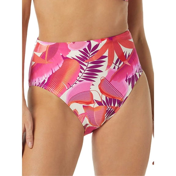 Contours Thrive High-Waist Bikini Bottom Swimsuit