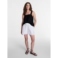 thumbnail image 2 of Time and Tru Women's Eyelet Embroidery Trim Tank Top, Sizes XS-XXXL, 2 of 5
