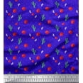 thumbnail image 1 of Soimoi Rayon Fabric Triangle,Floral & Cactus Tree Print Fabric by the Yard 56 Inch Wide, 1 of 1