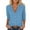 Sky Blue, variant on HJYCHN Women's Elegant Fall Cardigan Lightweight V-Neck 3/9 Sleeve Knit Cardigan for Casual Spring and Fall Wear Black L