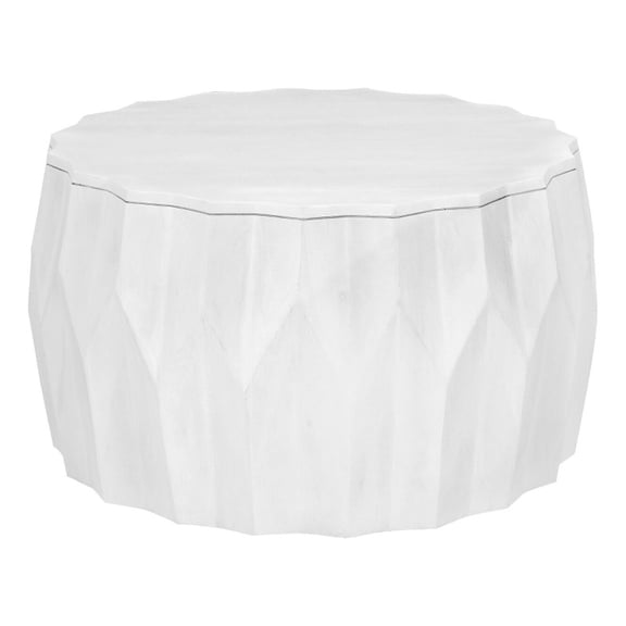 Carolina Chair & Table Lina Coffee Table in Whitewash
