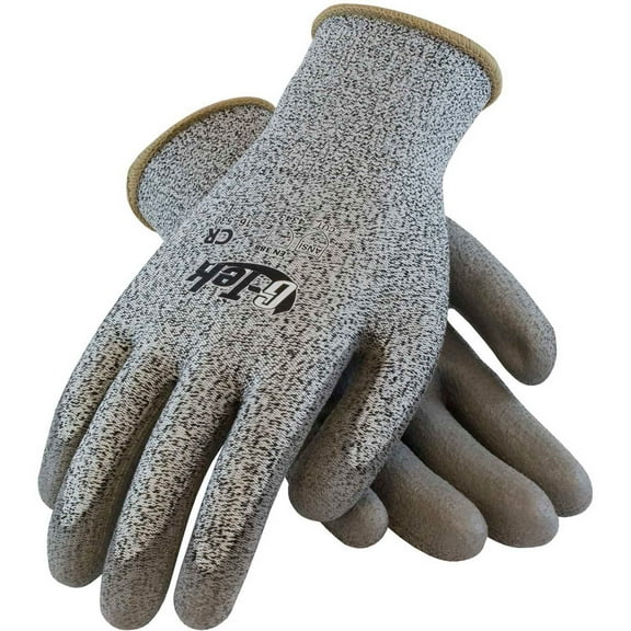 Protective Industrial Products Gloves Salt And Pepper Seamless Knit G-Tek Polykor Blended Xl 12 Pairs Of Gloves