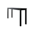 thumbnail image 5 of Home Design Camden Writing Desk with Spacious Tabletop and Sturdy Legs, Modern Streamlined Design for Home Office, Study Nook, or Living Space, Black, 5 of 8