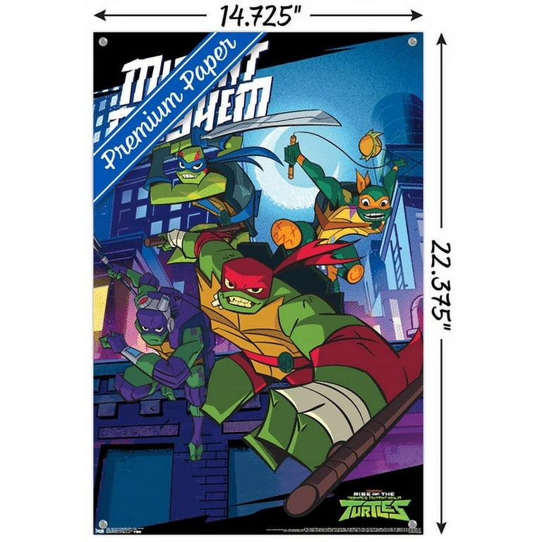 Nickelodeon Rise of The Teenage Mutant Ninja Turtles - Mayhem Wall