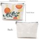 thumbnail image 2 of Bolsa de maquillaje bohemia, bolsa de cosméticos de lona, ​​estuche multiusos para lápices y bolígrafos, neceser con cremallera, neceser de viaje, estuche, monedero, kit de supervivencia portátil., 2 of 6