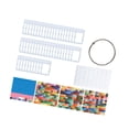 thumbnail image 4 of HILABEE 50 Pieces Rhinestones Storage Bag Small Beads Organizer Multipurpose Packaging Pouch Clear Window Container Self Sealing Bags White, 4 of 9