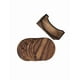 thumbnail image 2 of Portavasos Xtellar De Madera color cafe De Triplay De Parota 12 Piezas, 2 of 4