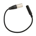 thumbnail image 1 of 6.35 Mm 1/4 Inch Female To XLR Male Adapter Cable, 3 Pin Microphone Sound Adapter Cable Balanced Connection  For Live Broadcast, 1 of 8