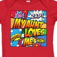 thumbnail image 4 of Inktastic My Aunt Loves Me Boys or Girls Baby Bodysuit, 4 of 5