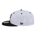 thumbnail image 7 of New Era  White/Black Chicago Bulls Swept 9FIFTY Snapback Hat, 7 of 7