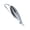 Silver-64mm, variant on Weedless Spoon Fishing Lures Replacement Freshwater Saltwater Weedless Crankbait Hard Baits Outdoor Fishing Accessories