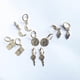 thumbnail image 3 of Vinta Key Round D Drop Huggie Earrings Jewelry For Women Men Girls Boys, 3 of 5