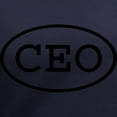 thumbnail image 3 of CafePress - CEO Oval Women's V Neck Dark T Shirt - Women's V-Neck Dark T-Shirt, 3 of 4