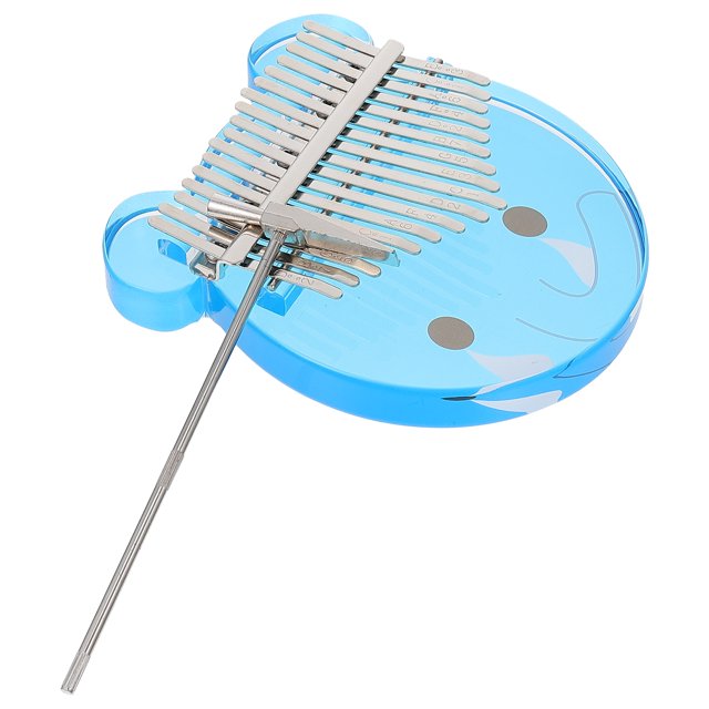 MasteelfCA 1 Set Thumb Piano Portable Kalimba 17 Keys Hand Piano Musical Instrument (As Shown)