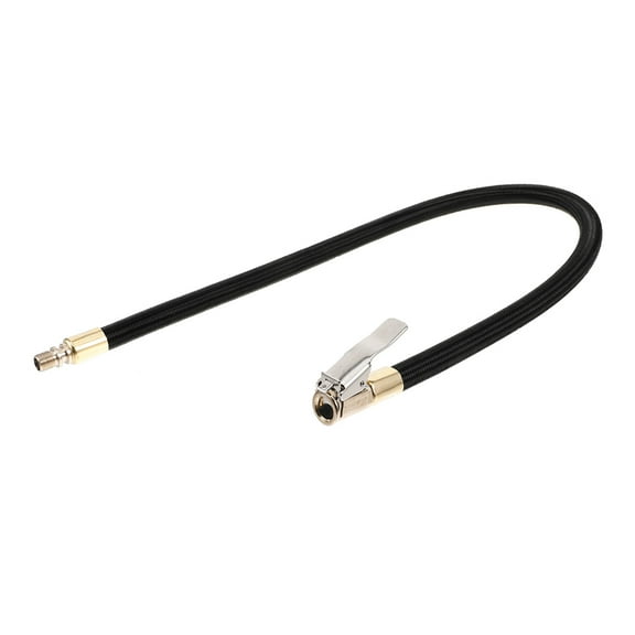 BERTDOMD Inflator Extension Hose with Chuck for Air Pump, Replacement Inflatable Pump Extension Tube Compatible with Tire and Sports Equipment