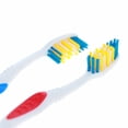 thumbnail image 2 of Colgate Classic Clean Toothbrush Combo 2 Pack with Tongue Cleaners Soft, 2 of 4