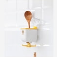 thumbnail image 3 of Utensilios De Almacenamiento Montada En La Pared Con Colgador Giratorio De 360 ​​Grados Sin Perforación Para Cocina, Baño Y Dormitorio Moyic HA039994-01, 3 of 6