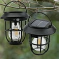 thumbnail image 2 of TERGAYEE Outdoor Lights Solar Camping Lights Ground Plug Lights Tungsten Lights Portable Wall Mounted Ambient Lights Outdoor Solar Garden Lights, 2 of 4