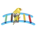 thumbnail image 3 of MasteelfCA 1Pc Parrot Ladder Stand Toy Acrylic Bird Arch Ladder Birds Standing Plaything, 3 of 8