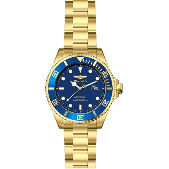 Invicta Men's Pro Diver Automatic 200m Gold Tone Stainless Steel Watch 28949