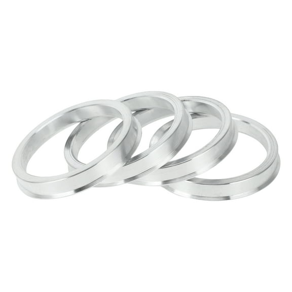 Unique Bargains Hub Centric Rings, 56.1mm ID to 66.1mm OD Vehicle Wheel Hubrings Aluminum Alloy, 4 Pcs