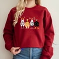 thumbnail image 4 of Sudadera divertida con capucha para pollos, suéter de animales divertidos, camisas de campo de Navidad, regalo de granja, 4 of 5