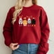 thumbnail image 4 of Sudadera divertida con capucha para pollos, suéter de animales divertidos, camisas de campo de Navidad, regalo de granja, 4 of 4